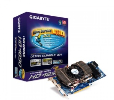 Imagine Placa video Gigabyte ATI Radeon HD 4890 PCI-E 2.0 1GB R489UD-1GD